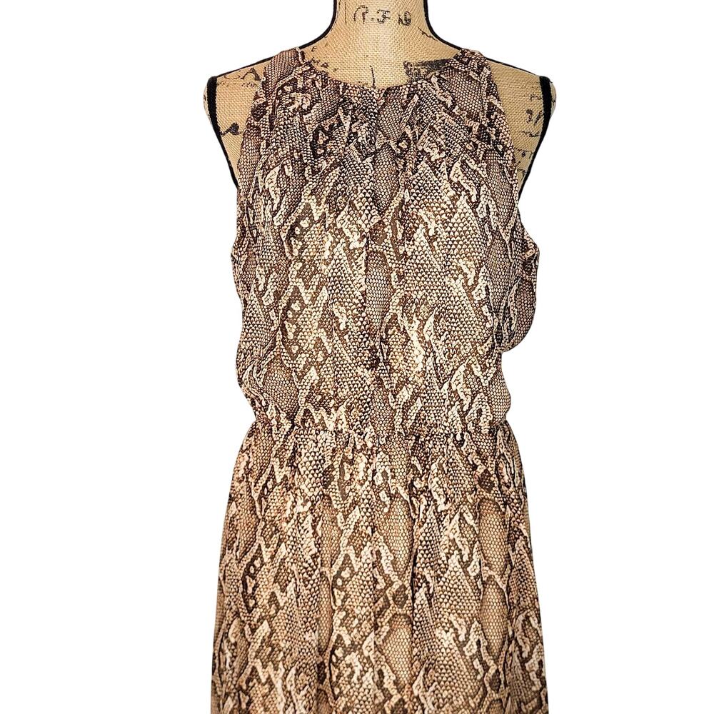 Lauren Ralph Lauren Python Print Blouson Georgett… - image 3